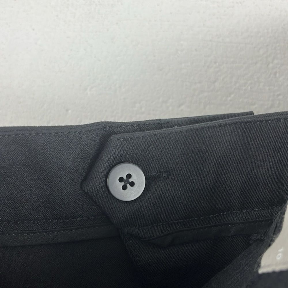 Everlane women’s the fixed waist stretch cotton black high waist pant size 10 - Picture 5 of 6